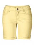 Marken-Jeansshorts gelb