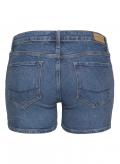 Marken-Jeansshorts mit Perlen blau