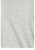 Marken-Jerseyshirt grau-melange