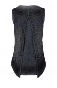 Marken-Jerseytop NEW YORK anthrazit