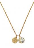 Marken-Kette mit Anhänger goldfarben