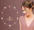 Marken-Kette mit Zirkonia-Kristallen