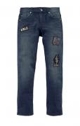 Marken-Kinder-Jeans dunkelblau