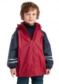 Marken-Kinder-Matschjacke rot-blau