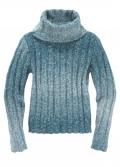 Marken-Kinder-Rollkragenpullover petrol