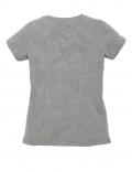 Marken-Kinder-Shirt grau-melange