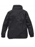 Marken-Kinder-Windbreaker schwarz