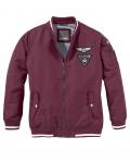 Marken-Kinderjacke bordeaux