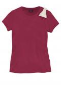 Marken-Kindershirt bordeaux