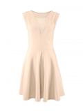 Marken-Kleid champagner