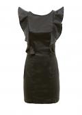 Marken-Kleid n. Nieten schwarz Gr. M