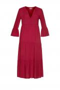 Marken-Kleid rot