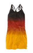 Marken-Kleid schwarz-rot-gold