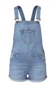 Marken-Latzhose hellblau