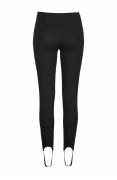 Marken-Leggings schwarz