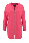 Marken-Longjacke pinkrot