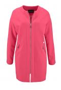 Marken-Longjacke pinkrot