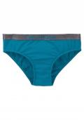 Marken-Mädchen-Slips-2er petrol-blau Gr. 128/134