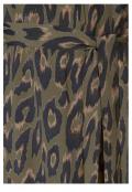 Marken-Mantel khaki-leo