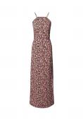 Marken-Maxi-Druckkleid schwarz-bunt Gr. S