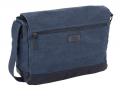 Marken-Messenger-Bag »SUMATRA« blau