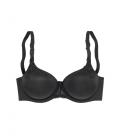 Marken-Minimizer-Bügel-BH schwarz