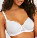 Marken-Minimizer-Bügel-BH weiß