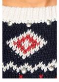 Marken-Norweger-Pullover marine-bunt