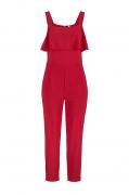 Marken-Overall Caroli rot