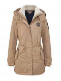 Marken-Parka camel