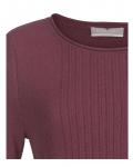 Marken-Pullover beere