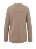 Marken-Pullover beige-melange