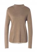 Marken-Pullover beige-melange