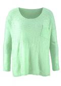 Marken-Pullover mint