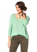 Marken-Pullover mint