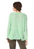 Marken-Pullover mint