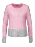 Marken-Pullover rosa-bunt Gr. XL