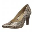 Marken-Pumps taupe-metallic