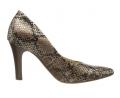Marken-Pumps taupe-metallic Gr. 40 EU / 6.5 UK
