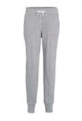 Marken-Pyjama weiß-grau