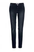 Marken-Samtjeans dunkelblau 30 inch