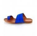 Marken-Sandale royalblau