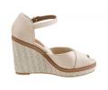 Marken-Sandalette beige