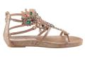 Marken-Sandalette bronzefarben