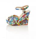 Marken-Sandalette bunt