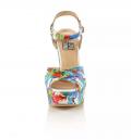 Marken-Sandalette bunt
