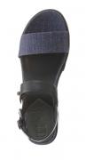 Marken-Sandalette dunkelblau