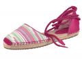 Marken-Sandalette pink-bunt