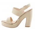 Marken-Sandalette sand