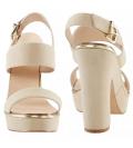 Marken-Sandalette sand